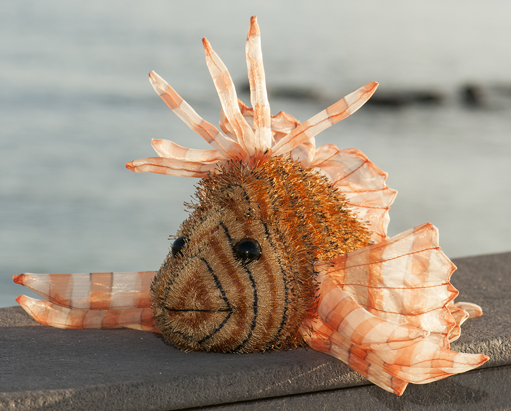 Stuffed Lionfish